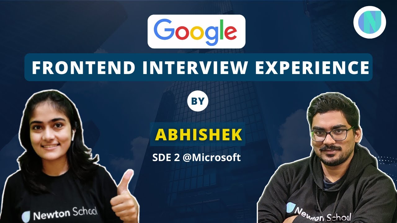Google frontend Interview Experience | apart from DSA what else does Google ask in the interview?