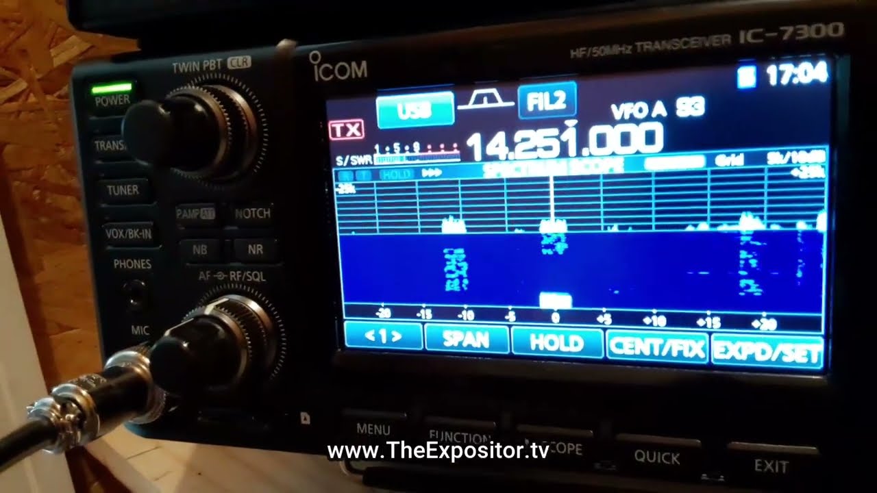 QSO w/ II3WRTC Italy, from Tennessee, w/ all-band vertical CHA-250B