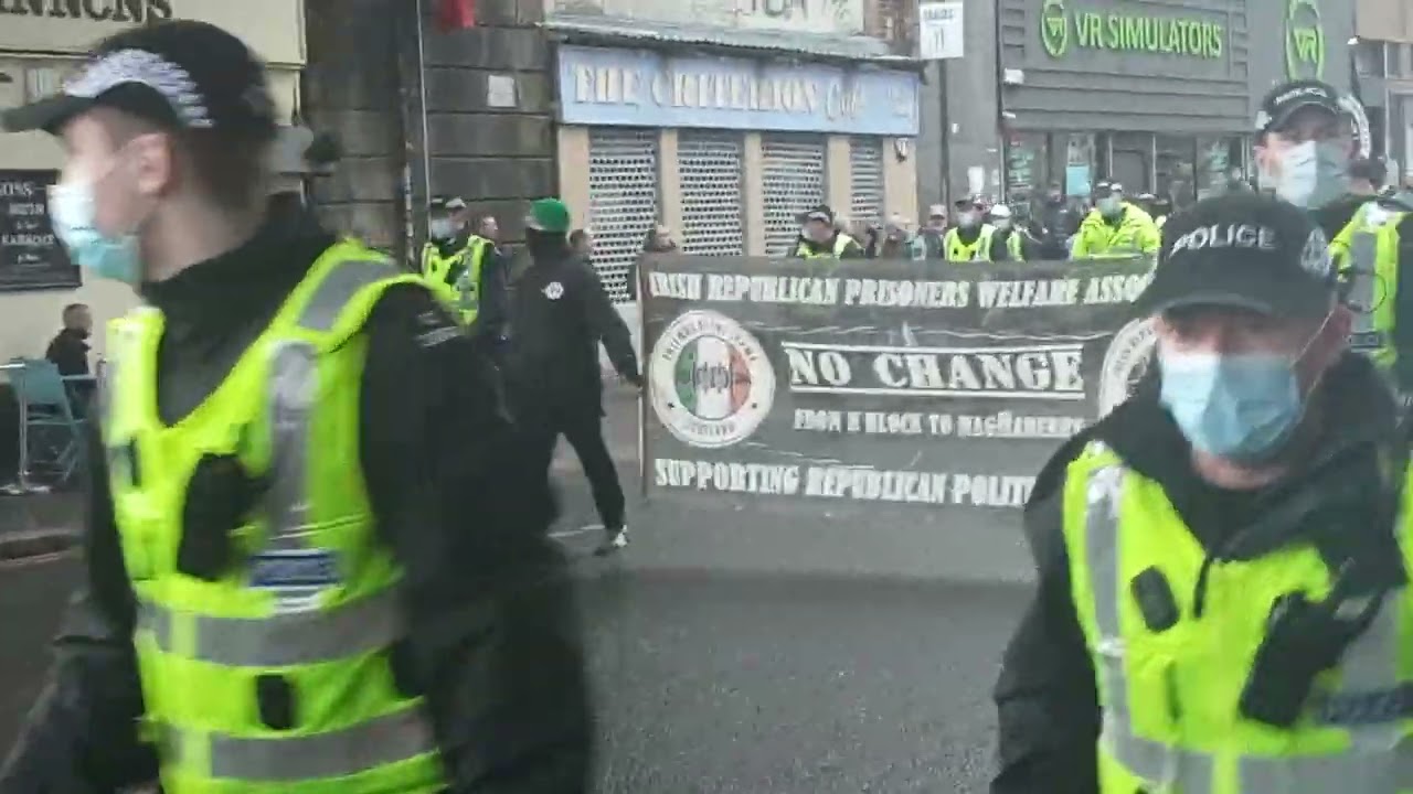 Bloody Sunday parade Glasgow 2022