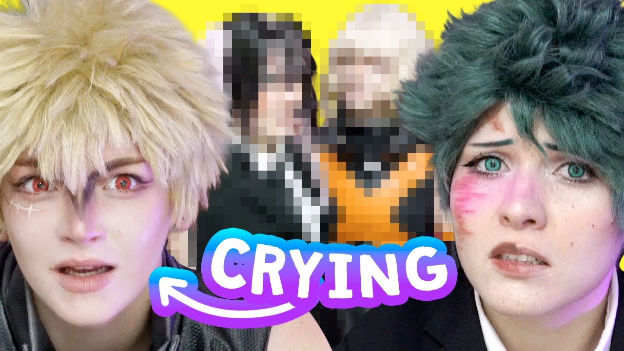 Мой парень делает мне макияж?! [BakuDeku] Koruraclub Wig Haul | Косплей «Моя геройская академия»