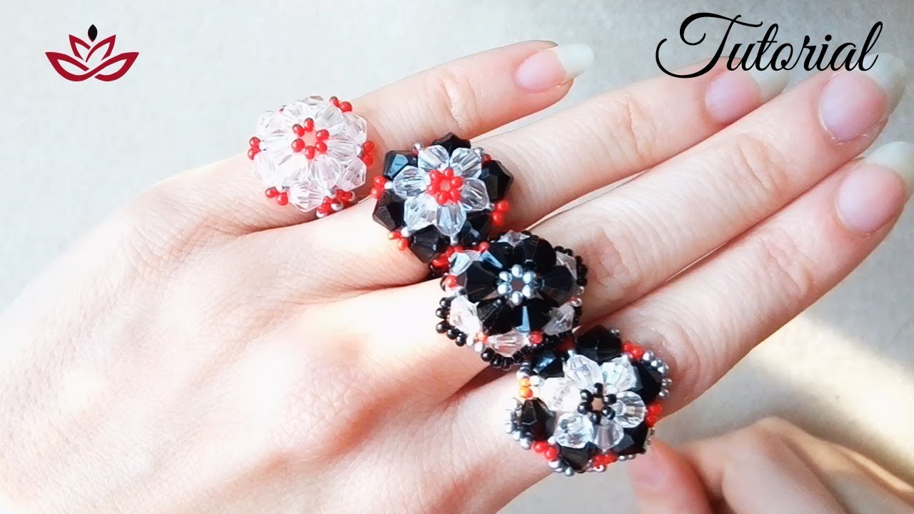 Crystal Ring Tutorial (with bicones)