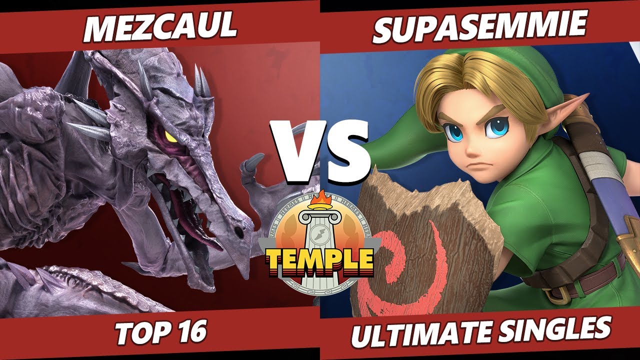 Temple: Hermès Edition Top 16 - Mezcaul (Ridley) Vs. Supahsemmie (Young Link) SSBU Ultimate
