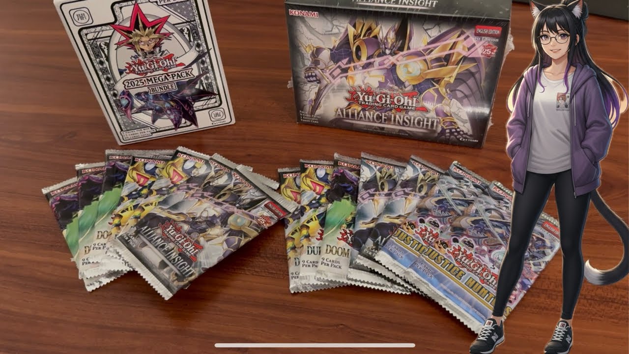 Открытие карты Yu-Gi-Oh!: Alliance Insight, Duelist Advance, Doom of Dimensions, 2025 Mega Packs