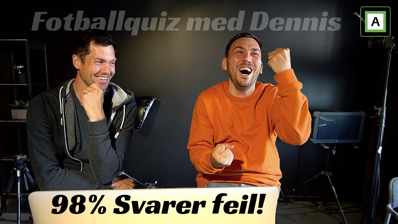 Fotballquiz med Youtuber? Dennis Vareide!