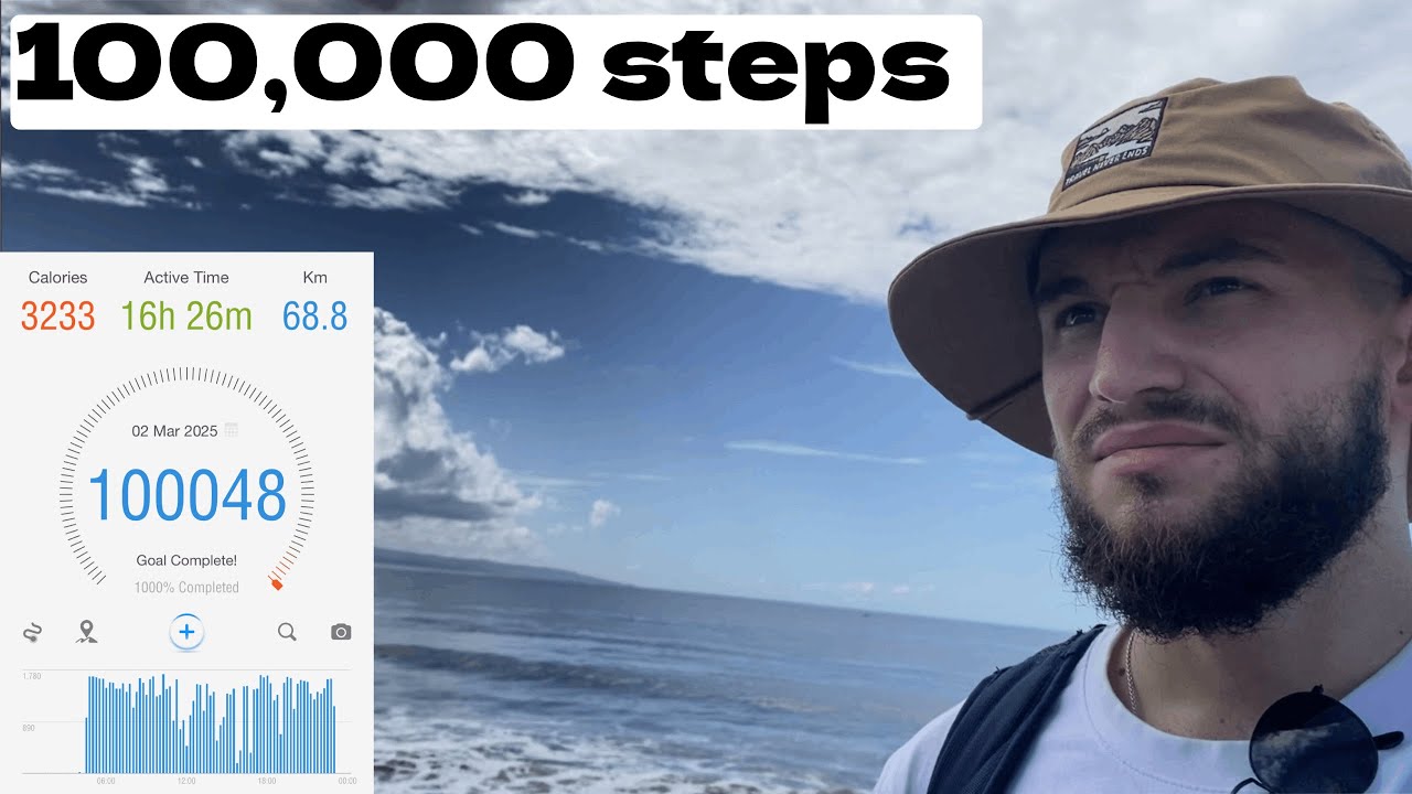 100,000 STEPS IN BALI/ 20 hour journey/ Walking in a place where more people drive than walk
