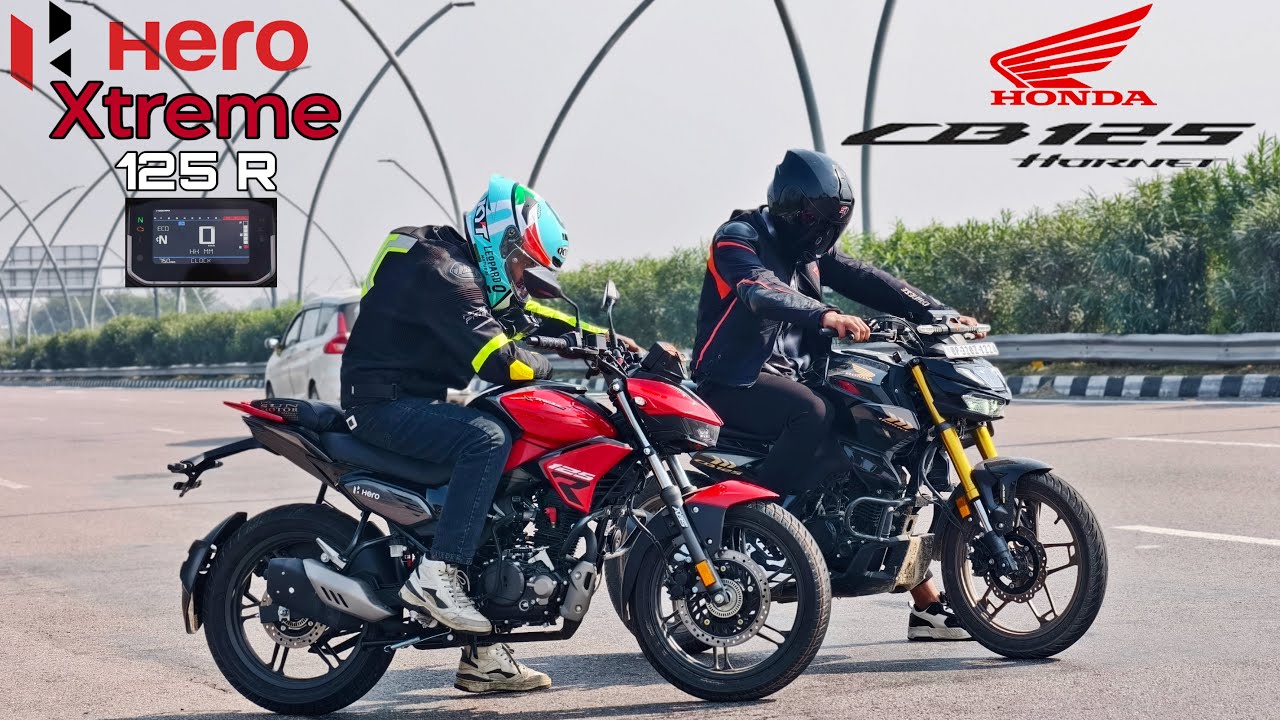 2026 Hero Xtreme 125 R vs Honda CB Hornet 125 || Drag Race || Race Till Their Potential 