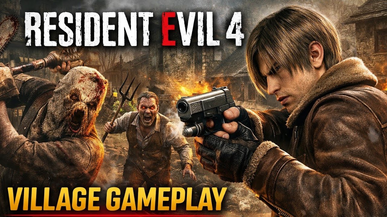 Surviving the Village in Resident Evil 4 | Non-Stop Action!
