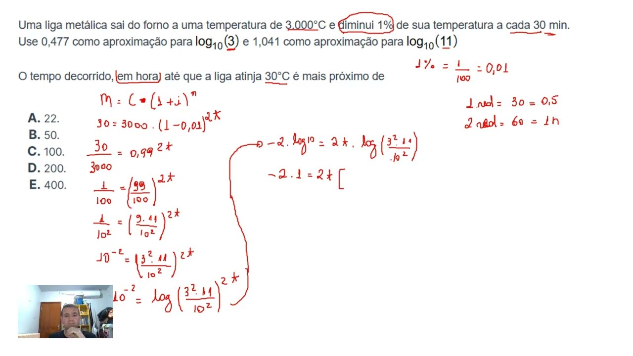 Enem   Função exponencial