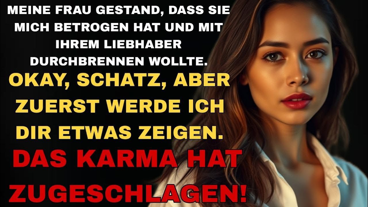 Frau rannte mit ihrem Liebhaber davon. Als ich DAS tat, kam sie weinend zurück und bat um Vergebung!