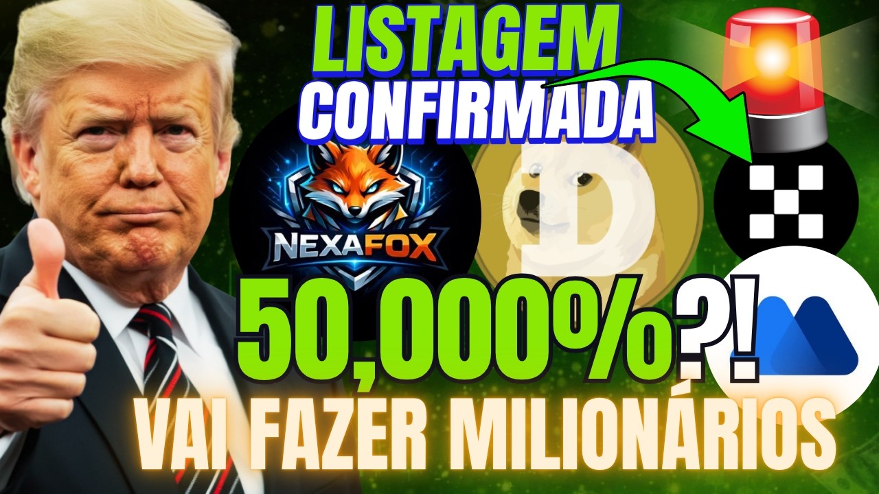 BlackRock Revela: Nova Criptomoeda de IA Pode Explodir! NexaFox na MEXC e OKX?!