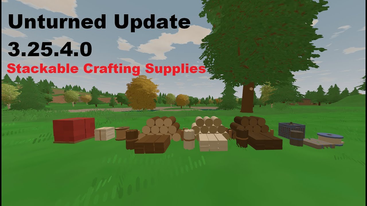 Unturned Added Stackable Items!