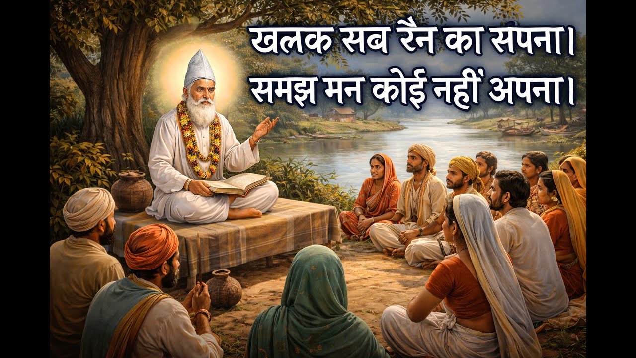 खलक सब रैन का सपना | कबीर साहेब का अमर भजन | सच्चा ज्ञान और जीवन सत्य