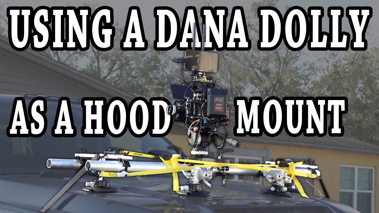 Professional Vehicle Hood Mount Using Dana Dolly Tracks for under $200
