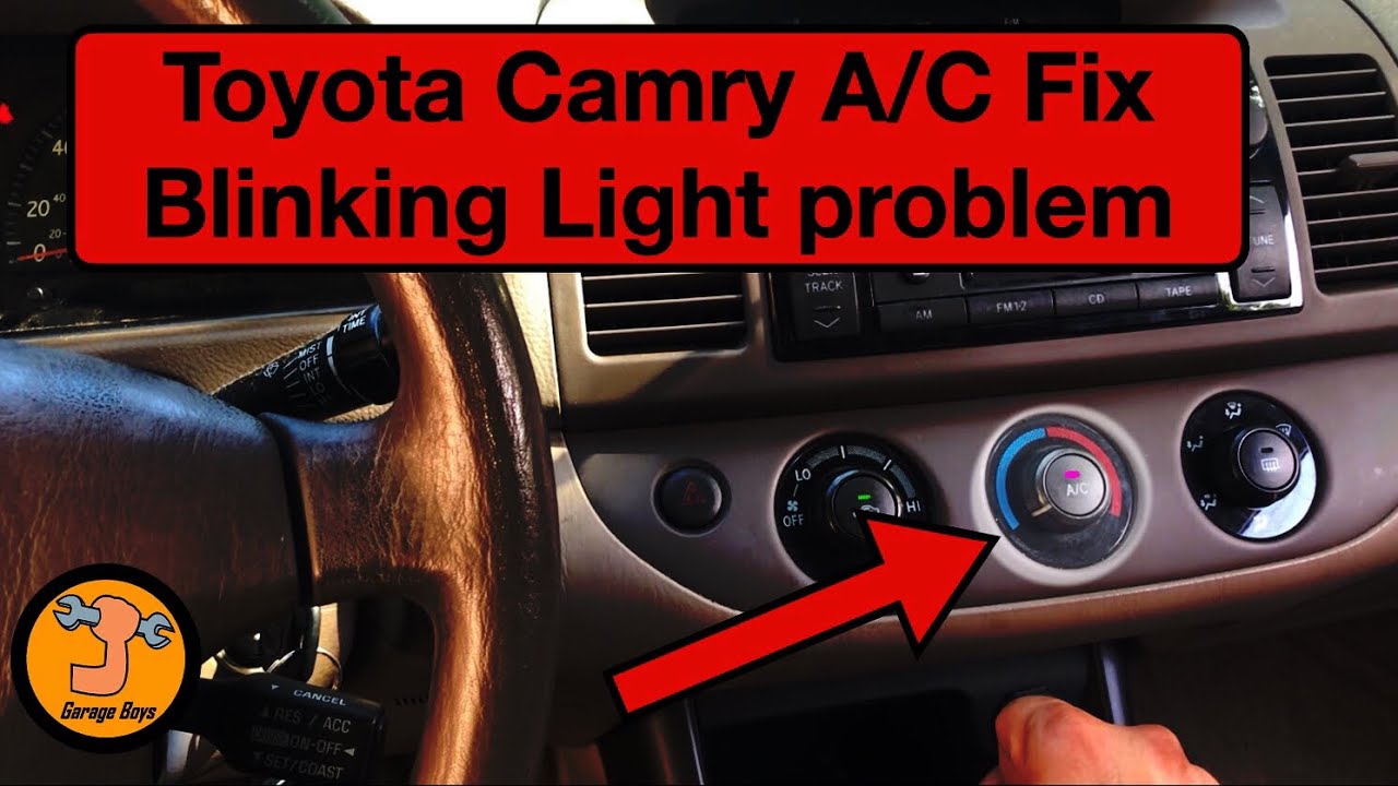 Toyota AC fix Устранение вирусных миганий света