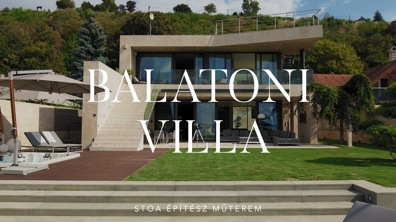 Családi villa a Balaton partján