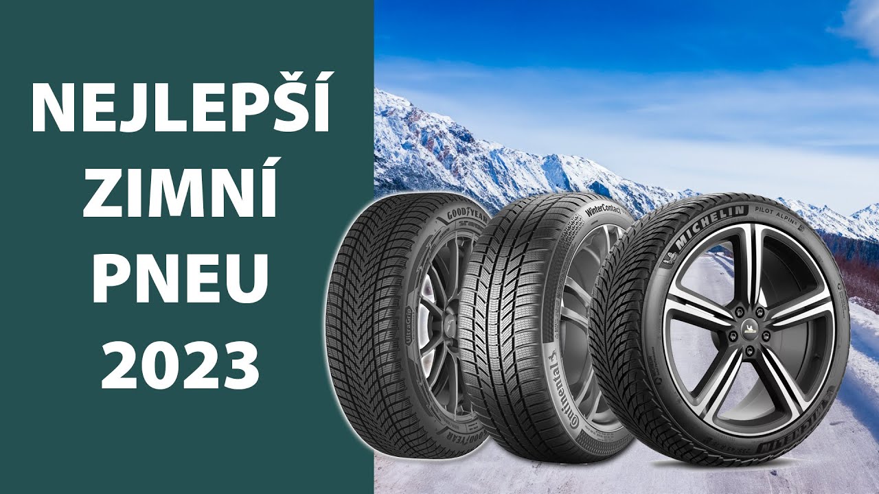Zimní pneumatiky pro rok 2023 - Nejlepší modely vybrané z letošních testů