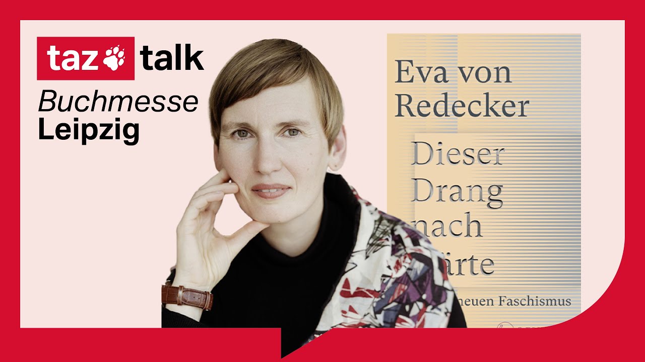 Eva von Redecker: Dieser Drang nach H&auml;rte &ndash; taz Talk meets Buchmesse Leipzig