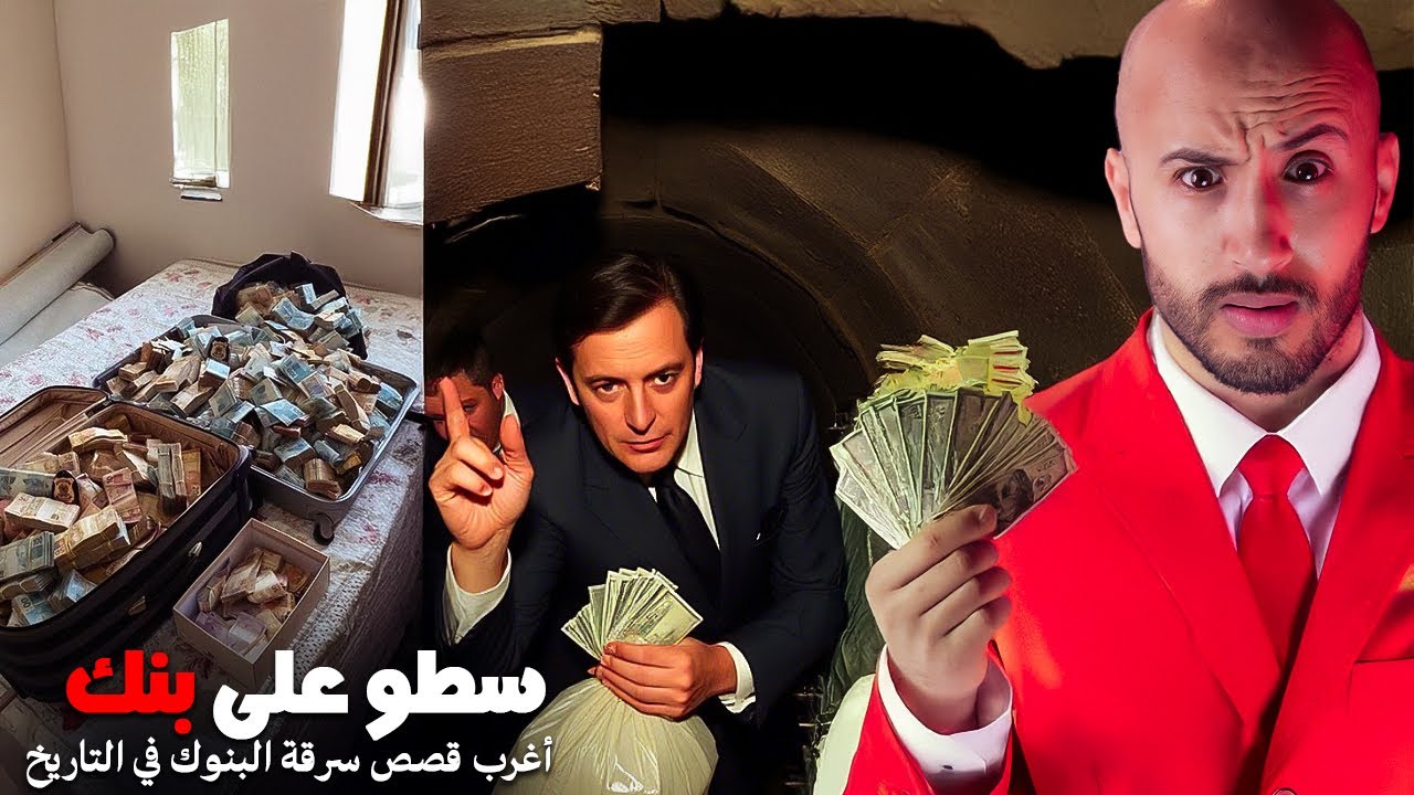 34 شخصًا غادي يخطّطو باش يسرقو من بنك تمانين مليار🫣🔥