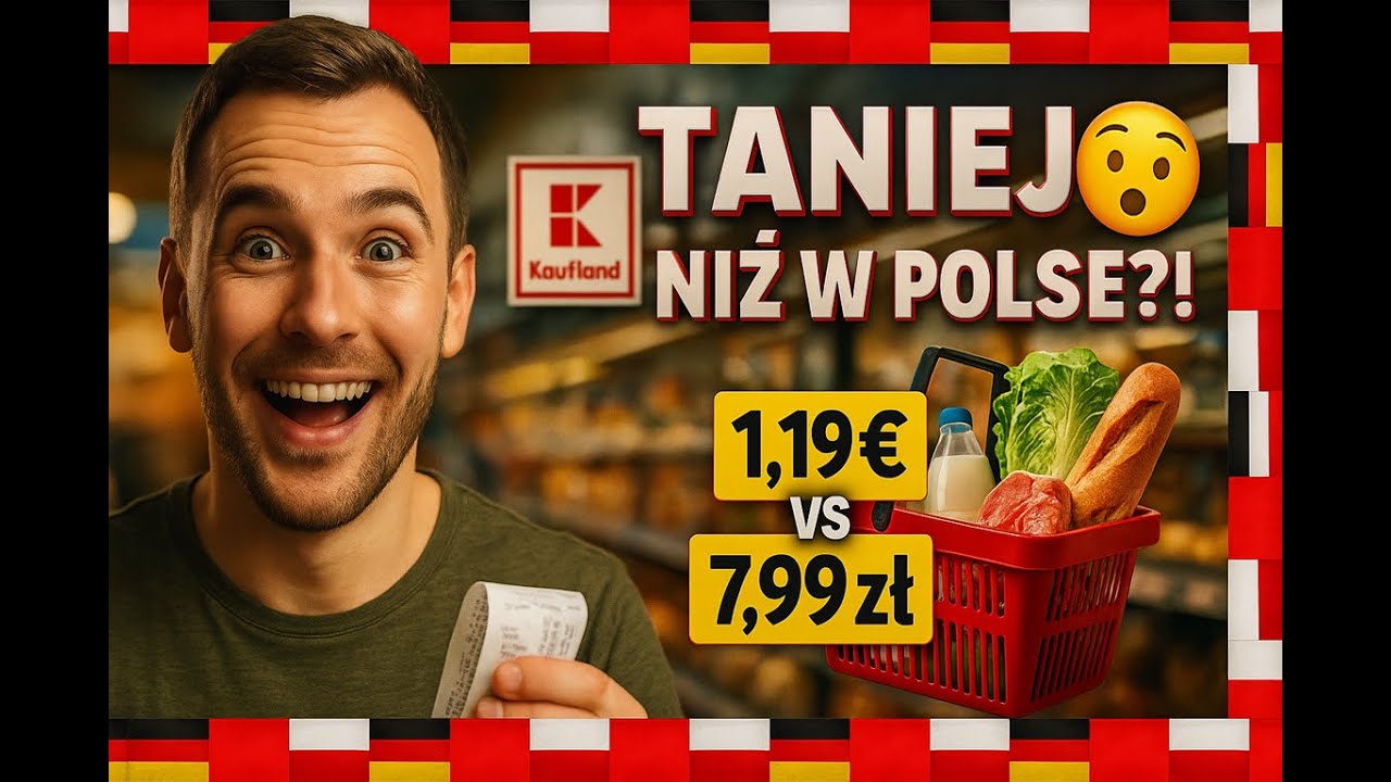Myślisz, że w Niemczech jest drogo? Zobacz te ceny w Kauflandzie 😲