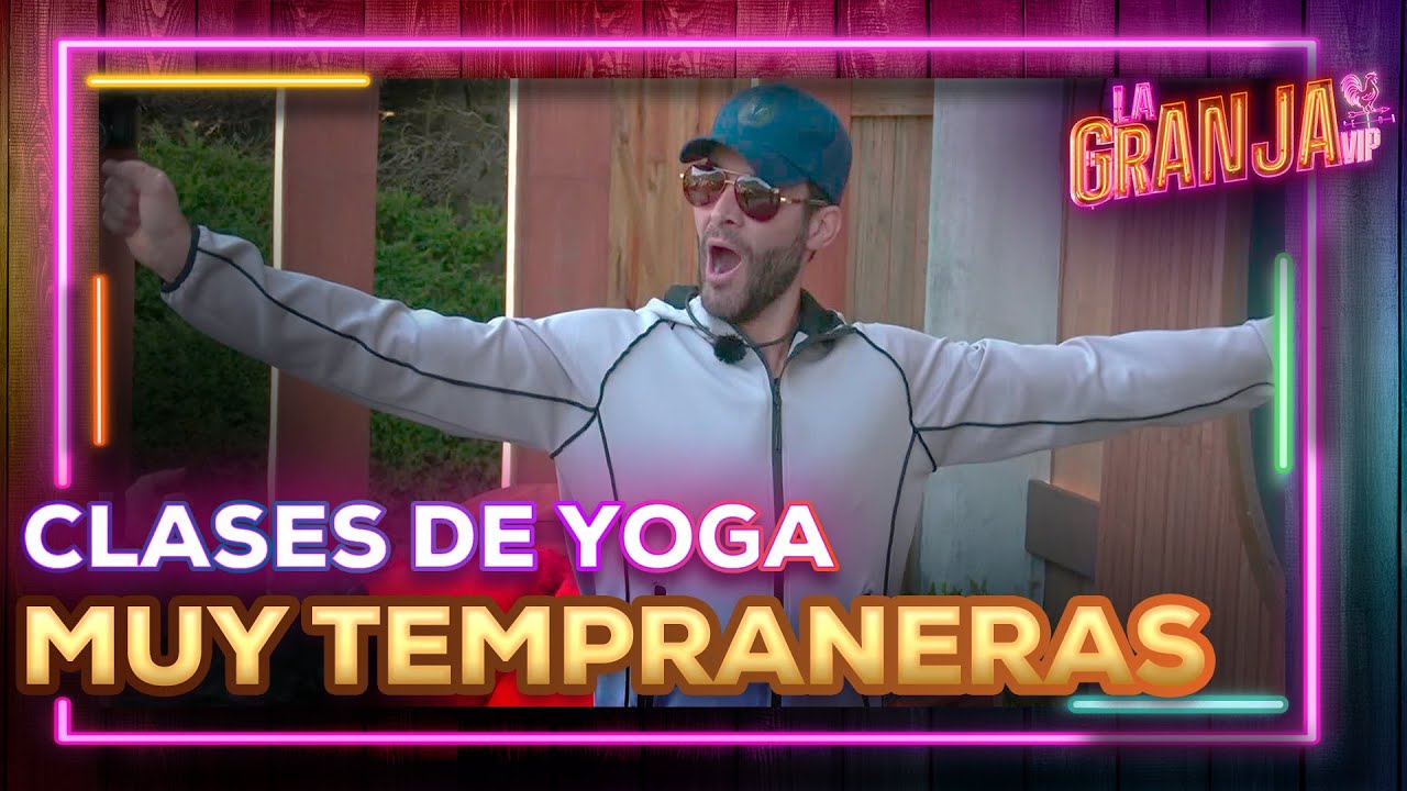 Sergio, el Capataz, pidió que la clase de yoga sea parte fundamental de las mañanas🧘👏