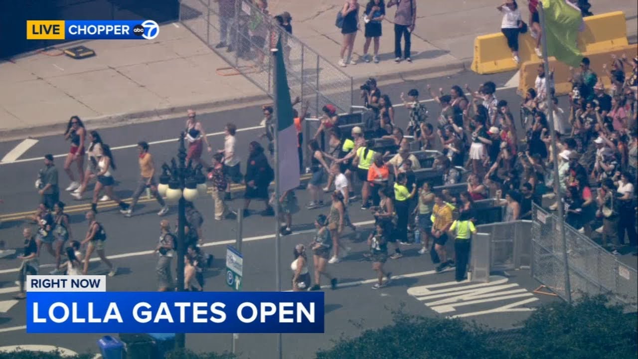 Gates open for Day 1 of Lollapalooza