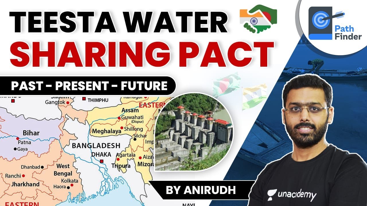 Why is Teesta water sharing a dispute between India and Bangladesh? | Know Geography and Politics
