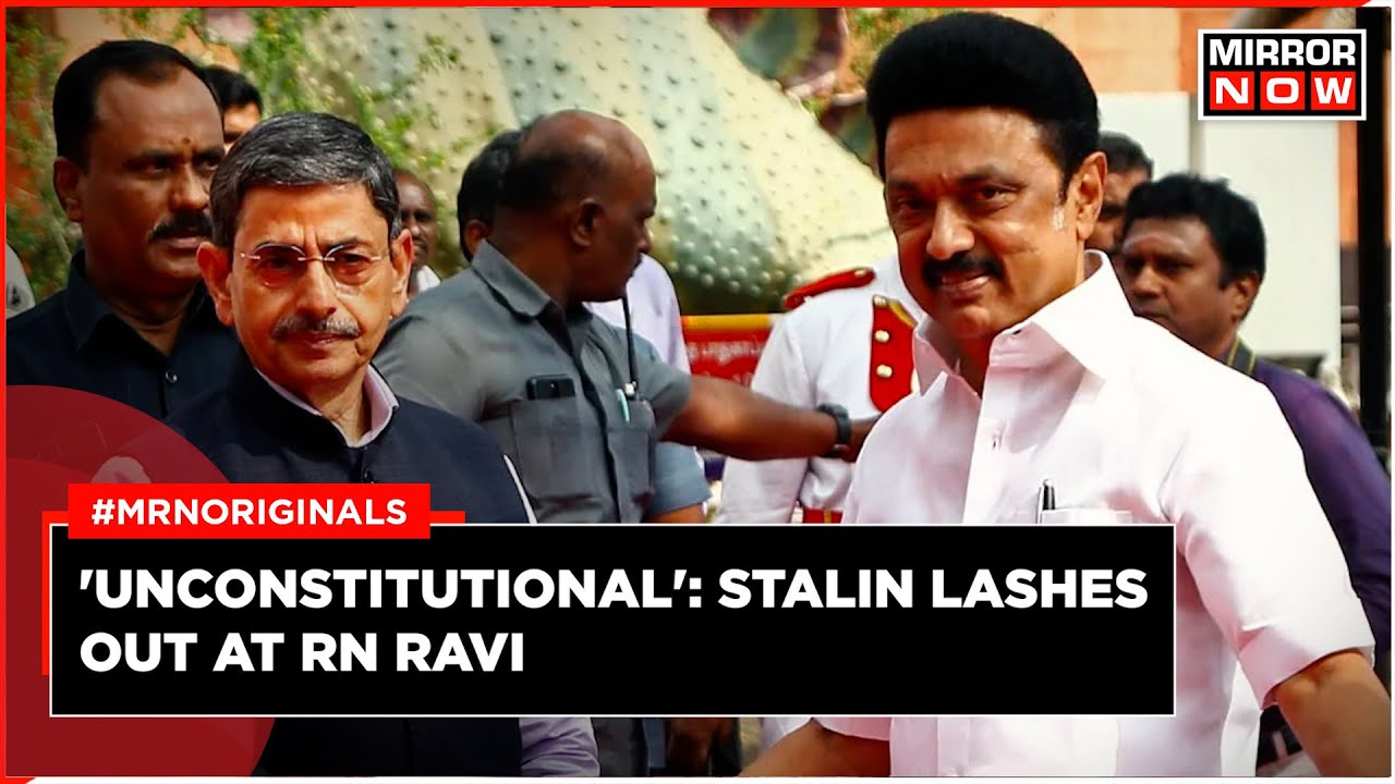 Stalin vs RN Ravi | Tamil Nadu CM Writes To President Murmu, Seeks Removal Of Governor |English News