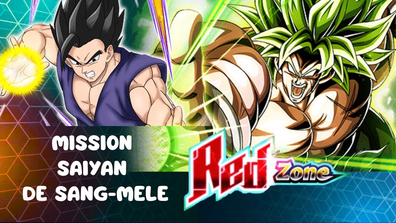 REDZONE SAIYAN PUR VS BROLY - MISSION SAIYAN SANG MELE - DOKKAN BATTLE #dokkanbattle #redzone