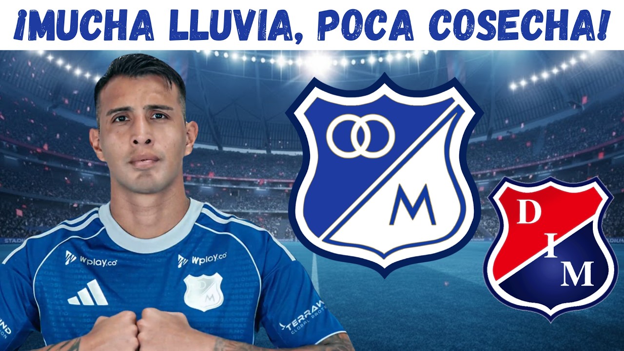Millonarios 0-0 Medellín (Suspendido) | Liga Dimayor 2026-I | Goles, resumen y polémicas