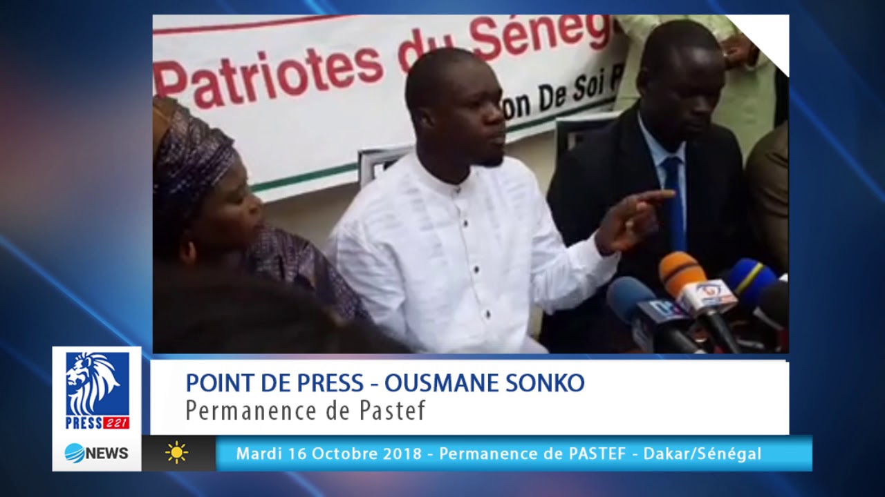 Ousmane SONKO - Le projet pastef d&eacute;range