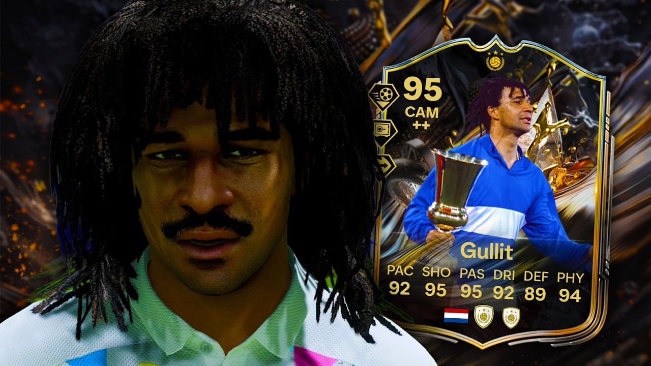 Обзор игрока 95 Trophy Titans Icon Gullit FC 26