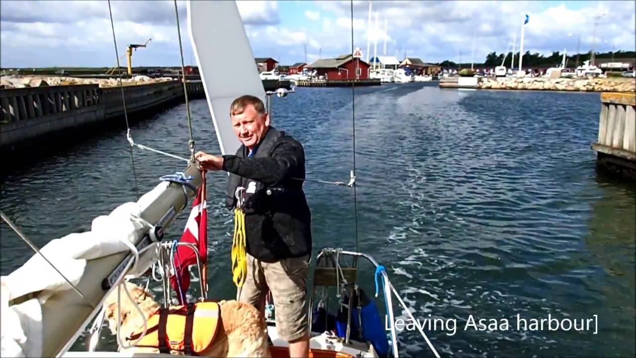 Rosa sailing to Aalborg