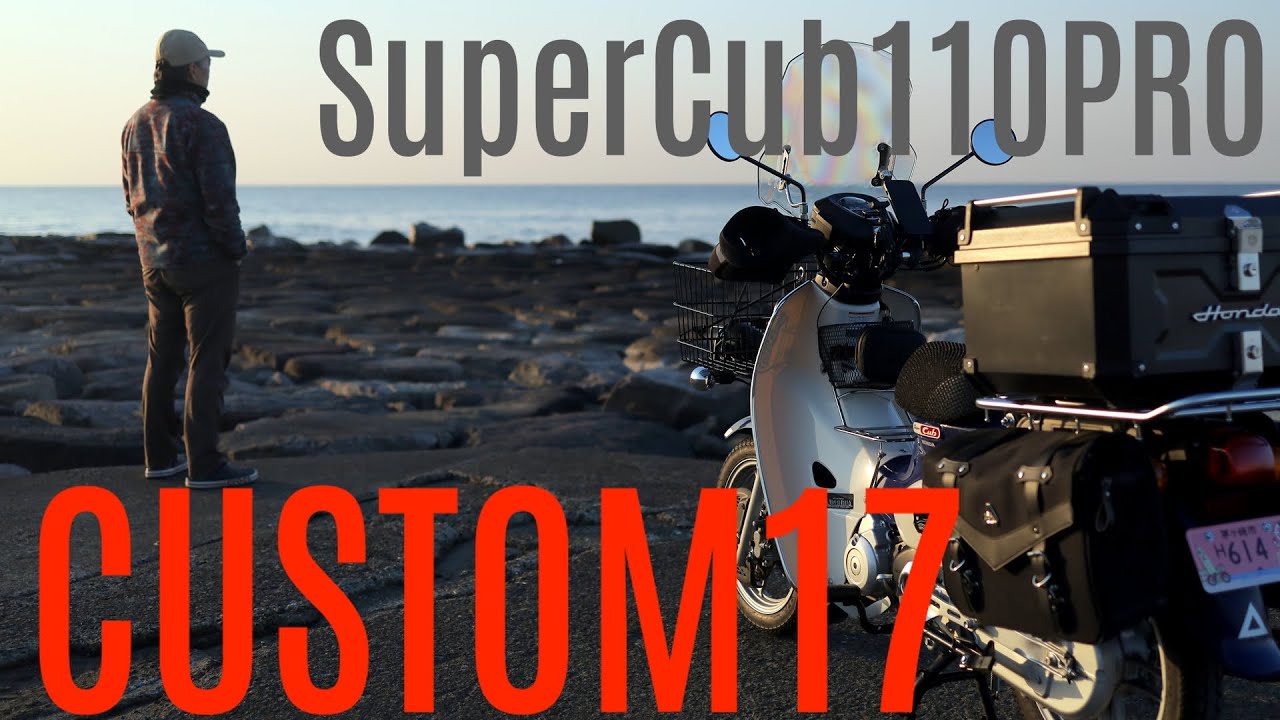 スーパーカブ110プロJA61キャンプツーリングカスタム17選