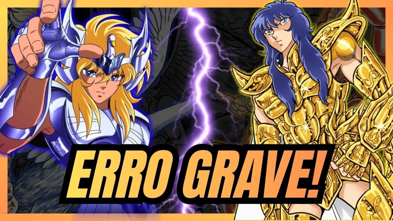 Hyoga vs Milo: O erro do anime que não existe no mangá | Saint Seiya