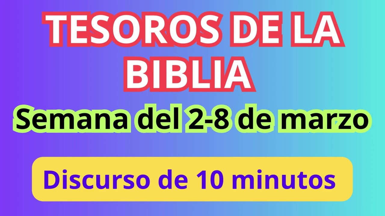 TESOROS DE LA BIBLIA