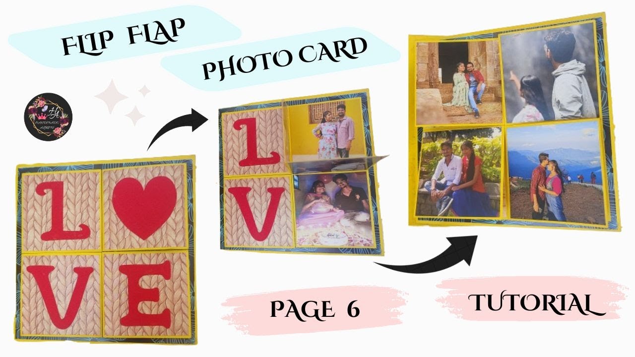 DIY Flip Flap Card Tutorial | Easy Handmade Card Making Step by Step