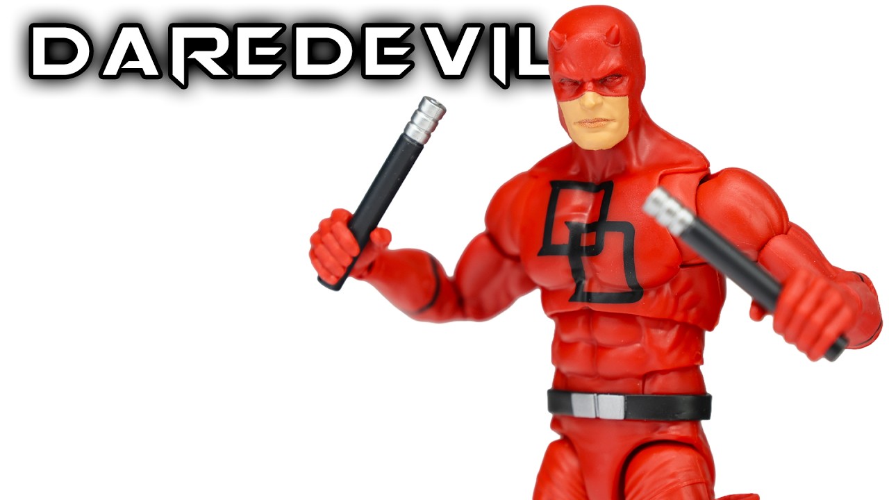 Marvel Legends DAREDEVIL Secret Wars Action Figure Review