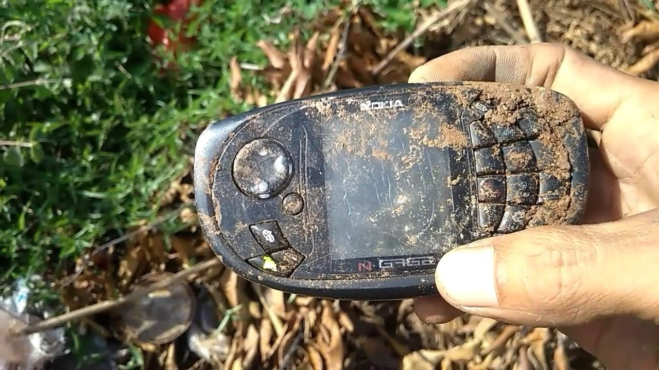 Restoring old phone 20 years ago - NOKIA N-GAGE QD abandoned restore
