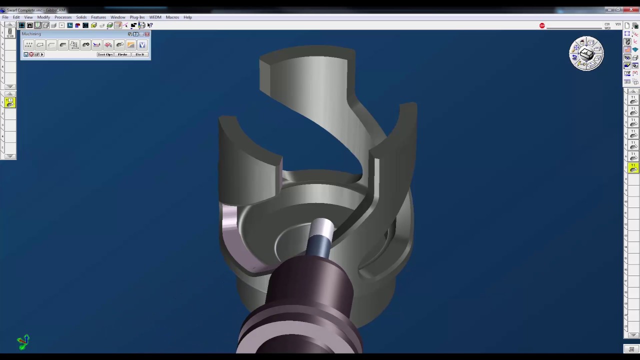 GibbsCAM 5-Axis Machining