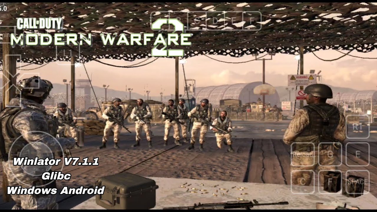 Call of Duty: Modern Warfare II Gameplay Winlator 7.1.1 Glibc Poco F5