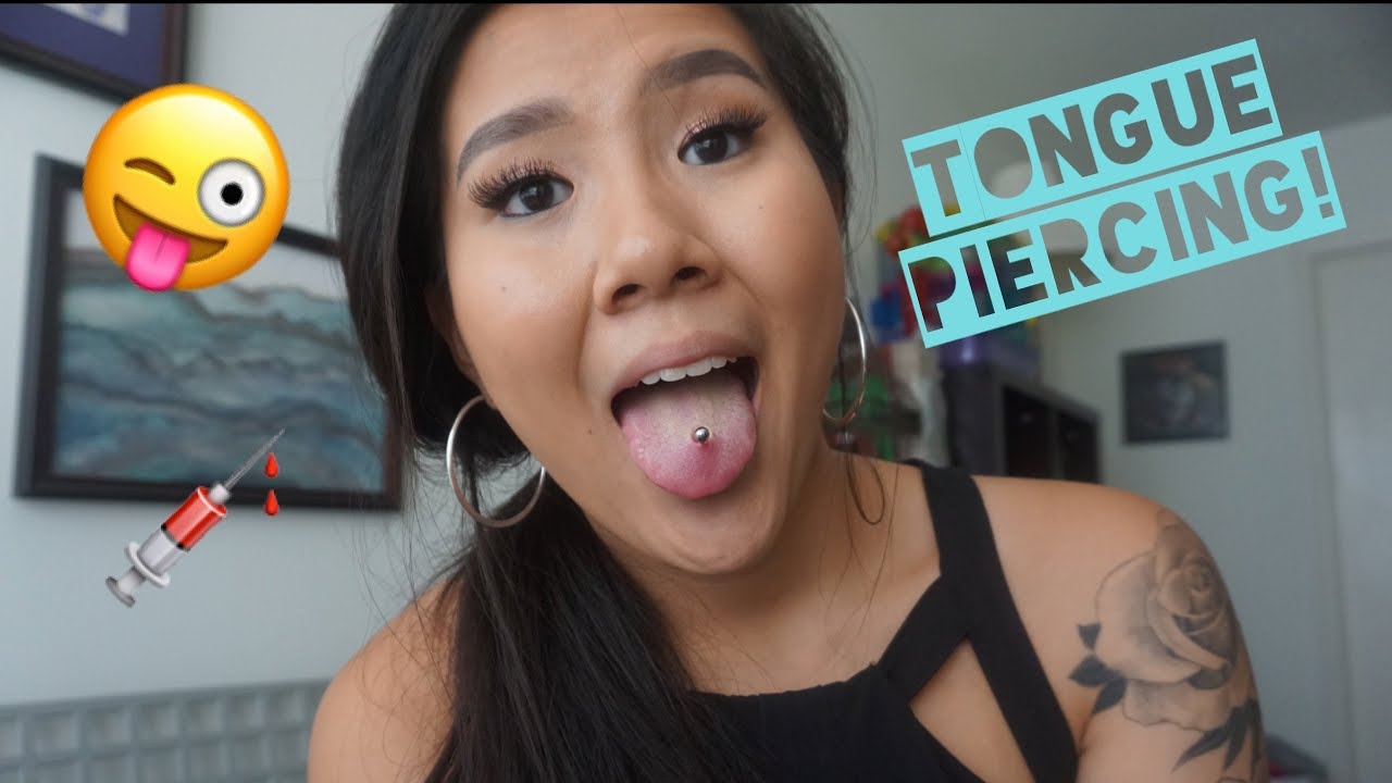 TONGUE PIERCING| Week 1