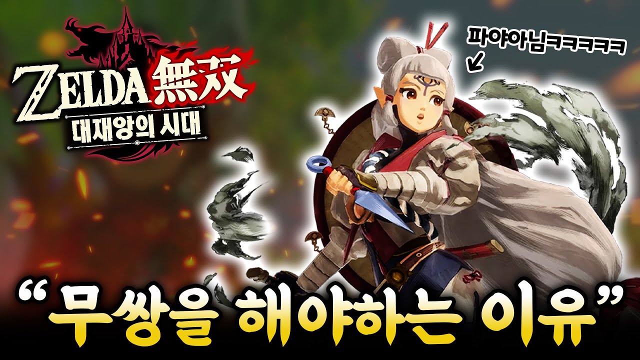 당신이 야숨을 해봤다면 무조건 해야하는 게임!!! [젤다 무쌍 대재앙의 시대 #1]