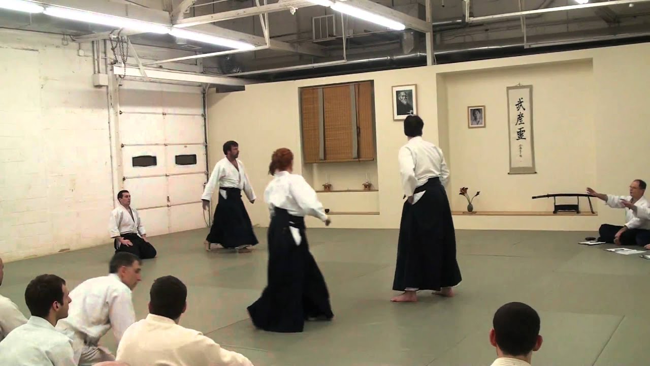 Aaron Cass -- Aikido Sandan Test