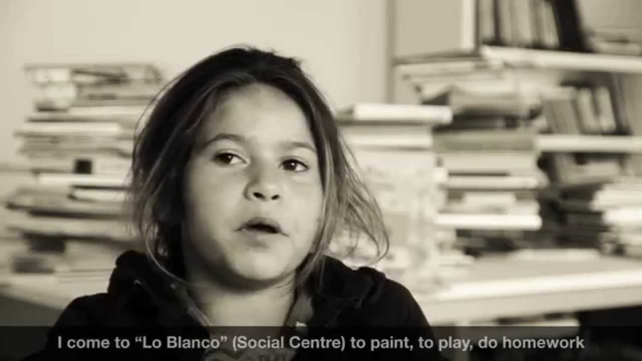 Niños gitanos del programa Urbact Roma Net en Torrent (Valencia)
