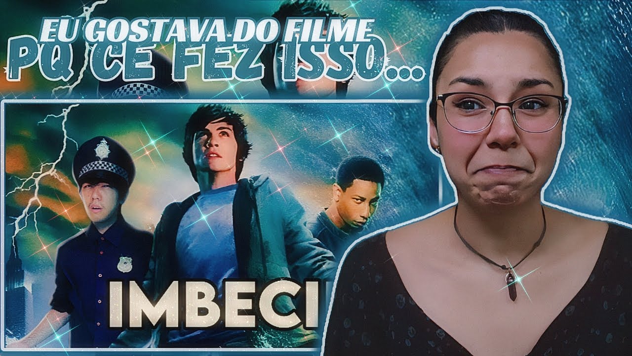(ELES SÃO MUITO BURROS😩) Percy Jackson e o ladrão de raios roubou minha alegria | Seijinho | REACT