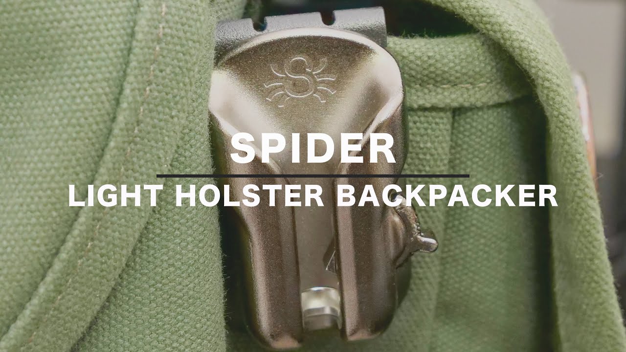 SPIDER LIGHT HOLSTERが便利すぎた