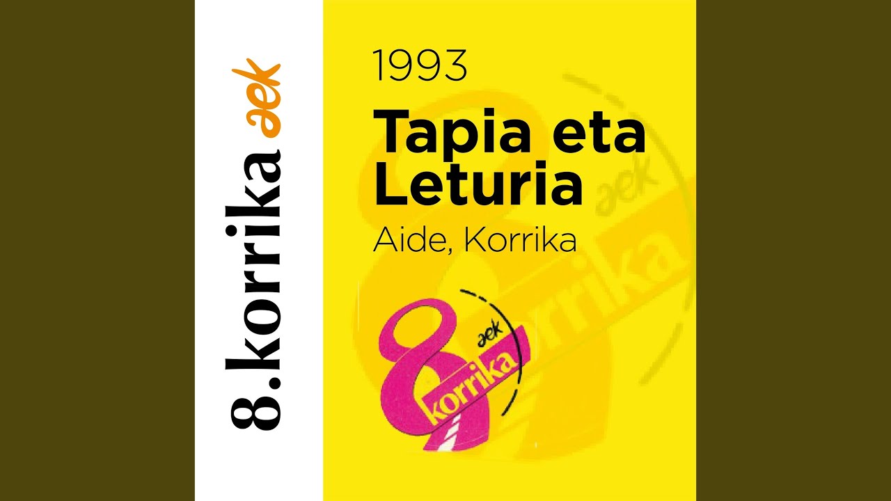 8. Korrika (1993) . Aide korrika