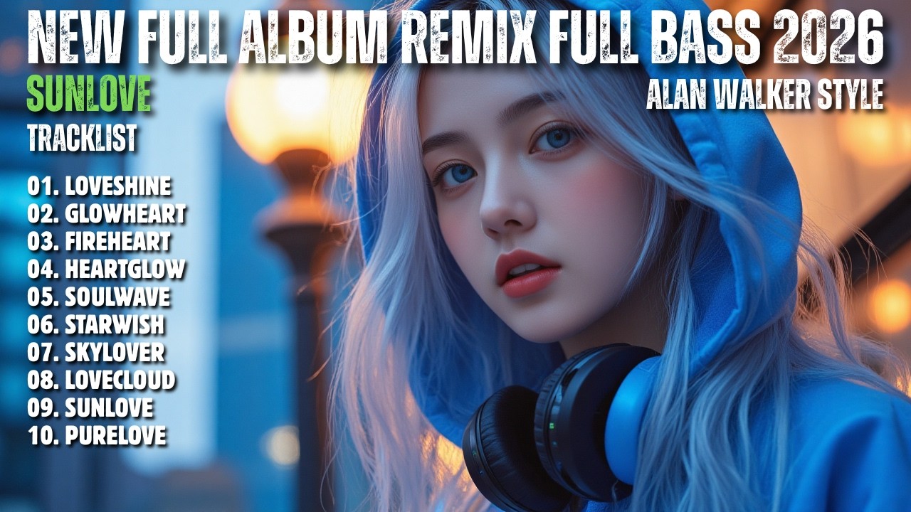 ALAN WALKER STYLE X SAHARA || SUNLOVE || NEW FULL ALBUM REMIX FULL BASS 2026