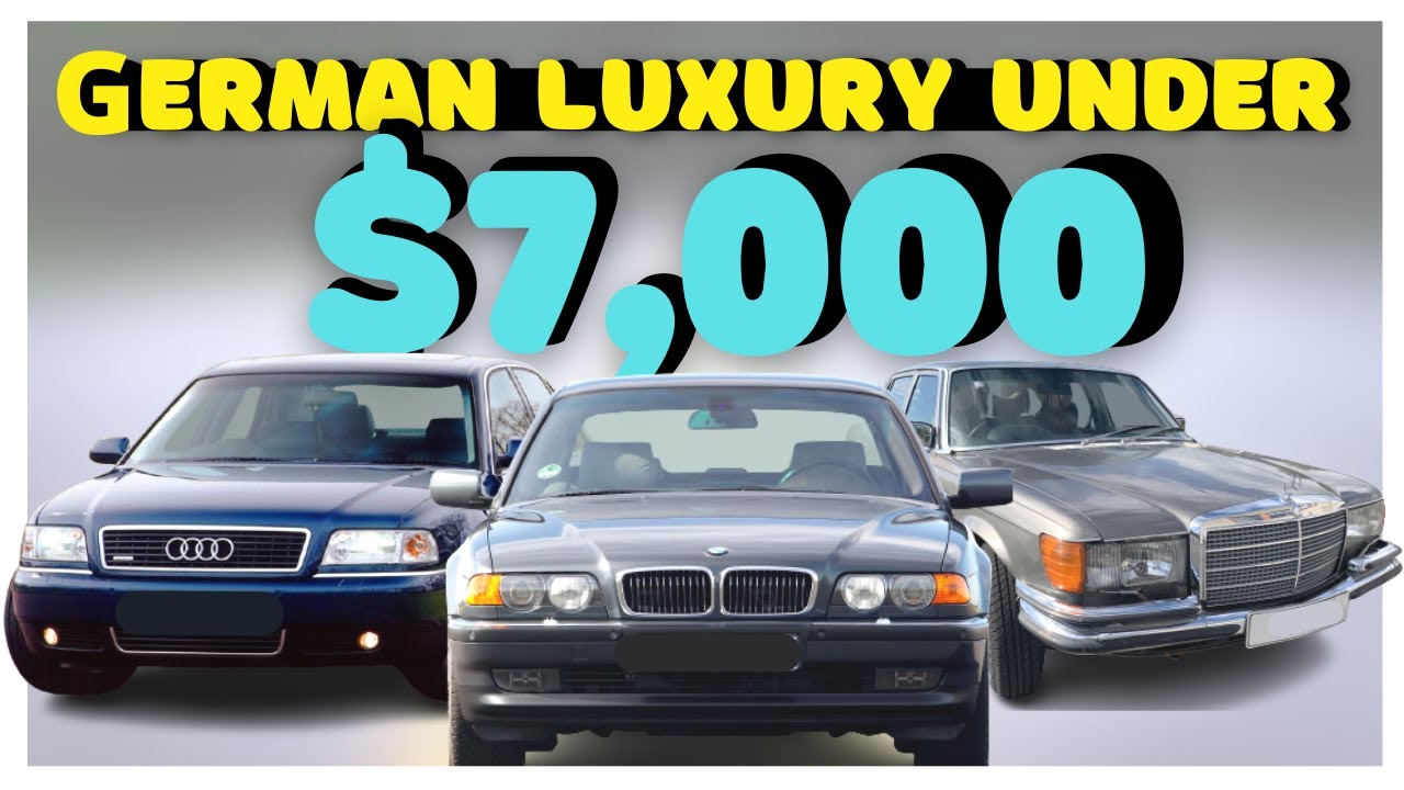 Top 10 Cheap Classic German Luxury Cars You Can Buy Today!