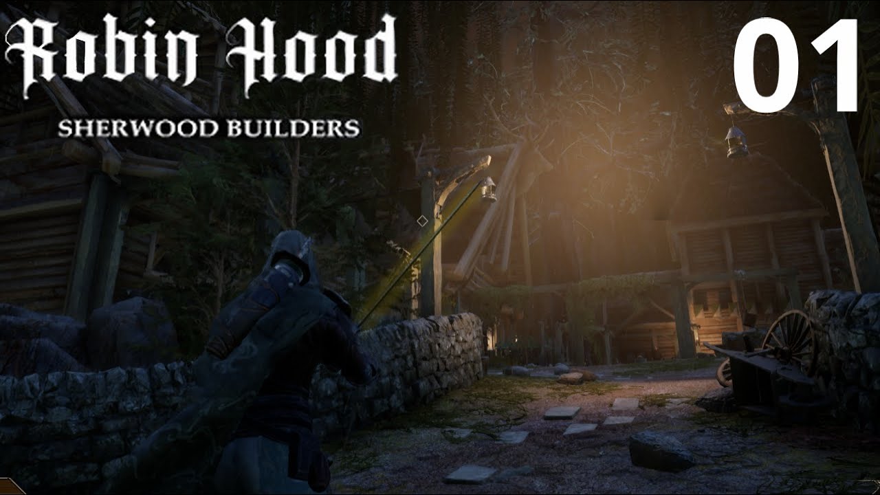 This NEW OPEN WORLD Game Is BEAUTIFUL!! Robin Hood - Sherwoods Builders EP1